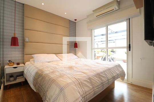 Suíte de apartamento à venda com 3 quartos, 189m² em Pompeia, São Paulo