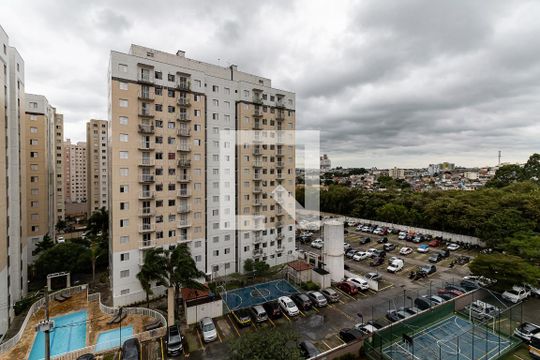 Vista da Varanda da Sala de apartamento à venda com 2 quartos, 58m² em Parque Bristol, São Paulo