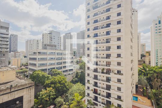 Vista de apartamento à venda com 1 quarto, 50m² em Pinheiros, São Paulo