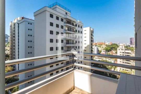 varanda de apartamento à venda com 1 quarto, 71m² em Vila Madalena, São Paulo
