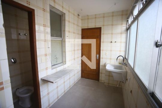 Área de Serviço de apartamento para alugar com 4 quartos, 200m² em Grajaú, Belo Horizonte