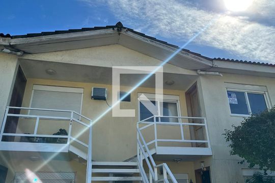 Fachada de casa de condomínio para alugar com 2 quartos, 55m² em Vargem Pequena, Rio de Janeiro