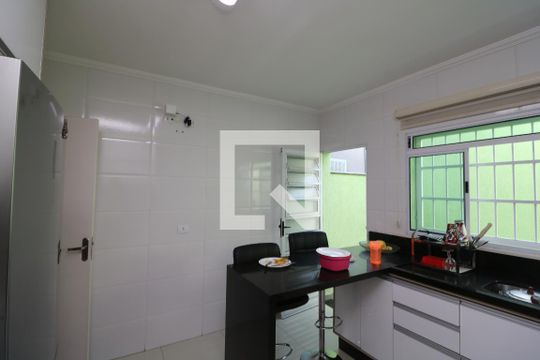 Cozinha de casa à venda com 3 quartos, 190m² em Chácara Mafalda, São Paulo