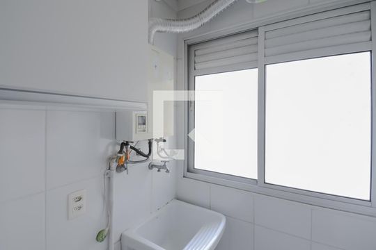 Área de Serviço de apartamento para alugar com 2 quartos, 60m² em Planalto, São Bernardo do Campo