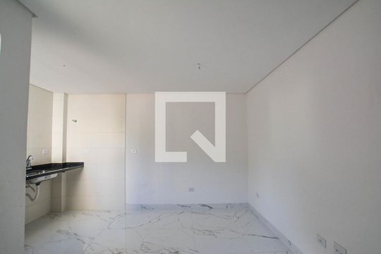 Sala/Cozinha de apartamento à venda com 2 quartos, 65m² em Vila Assunção, Santo André