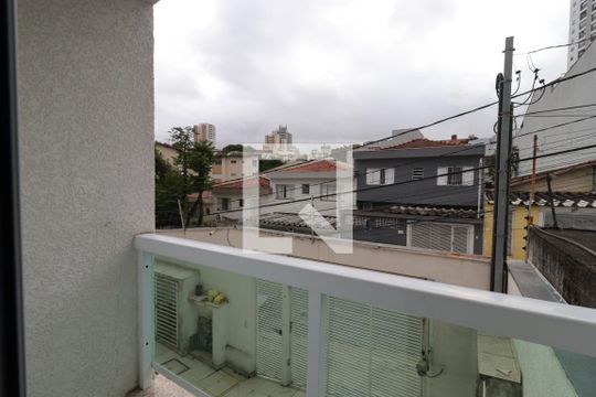 Sacada da Suíte de apartamento para alugar com 2 quartos, 50m² em Vila Floresta, Santo André