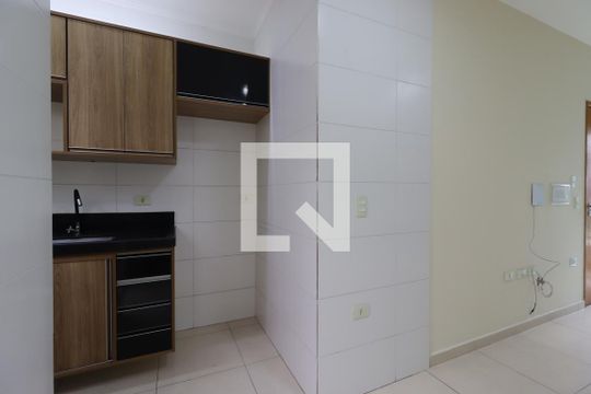 Cozinha de apartamento para alugar com 2 quartos, 50m² em Vila Floresta, Santo André