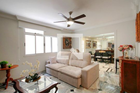 Sala de apartamento à venda com 4 quartos, 300m² em São Pedro, Belo Horizonte