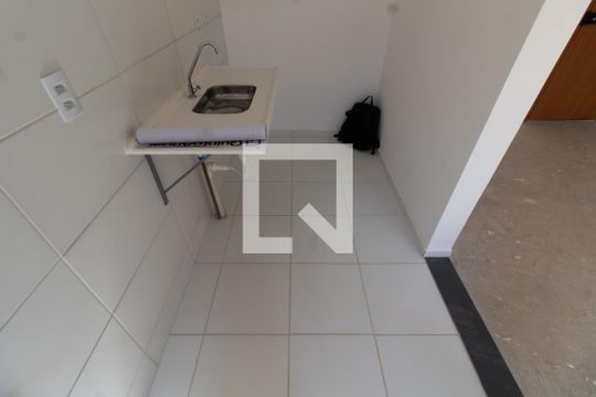 Cozinha  de apartamento à venda com 2 quartos, 45m² em Jardim Boa Esperança, Campinas