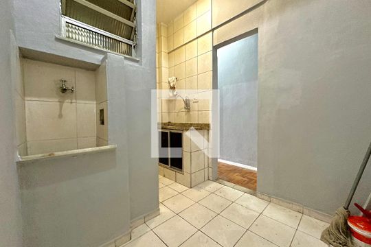 Cozinha e Área de Serviço de apartamento à venda com 1 quarto, 47m² em Centro, Rio de Janeiro