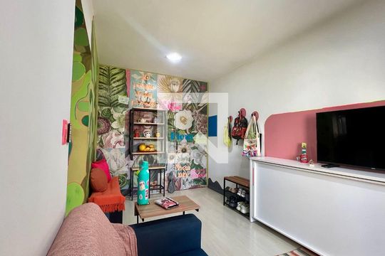 Sala de apartamento para alugar com 1 quarto, 46m² em Jardim Paulista, São Paulo
