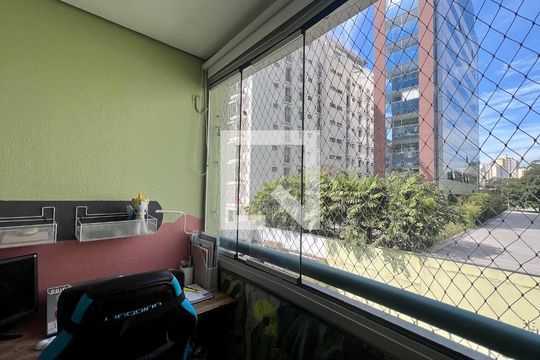 Sacada de apartamento para alugar com 1 quarto, 46m² em Jardim Paulista, São Paulo