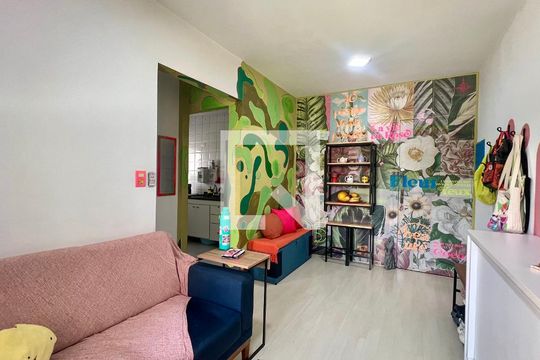 Sala de apartamento para alugar com 1 quarto, 46m² em Jardim Paulista, São Paulo