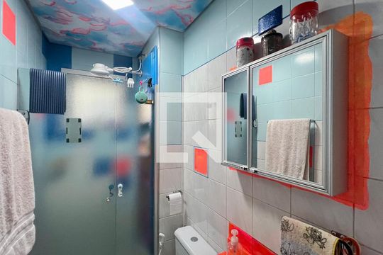 Banheiro de apartamento para alugar com 1 quarto, 46m² em Jardim Paulista, São Paulo