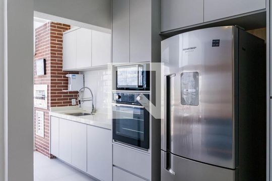 Cozinha de apartamento à venda com 3 quartos, 153m² em Jardim Ampliacao, São Paulo