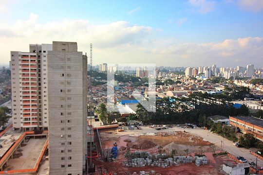 Vista da Suíte de apartamento para alugar com 3 quartos, 78m² em Planalto, São Bernardo do Campo