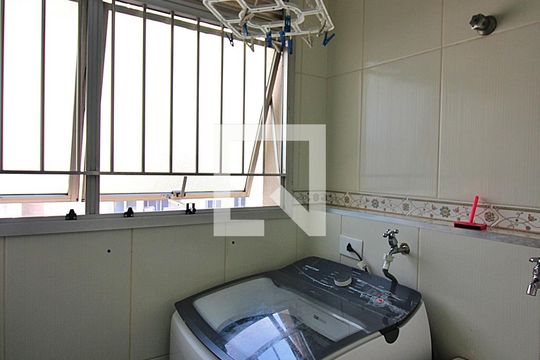 Área de Serviço de apartamento para alugar com 3 quartos, 78m² em Planalto, São Bernardo do Campo