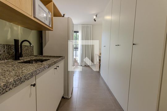 Studio de kitnet/studio à venda com 1 quarto, 26m² em Santo Amaro, São Paulo