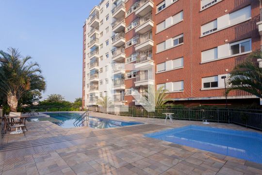 Área comum - Piscina de apartamento para alugar com 1 quarto, 40m² em Vila Castelo, São Paulo