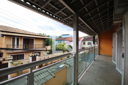 Varanda dos Quartos  de casa de condomínio à venda com 5 quartos, 240m² em Taquara, Rio de Janeiro