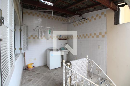 Área de Serviço de casa de condomínio à venda com 5 quartos, 240m² em Taquara, Rio de Janeiro