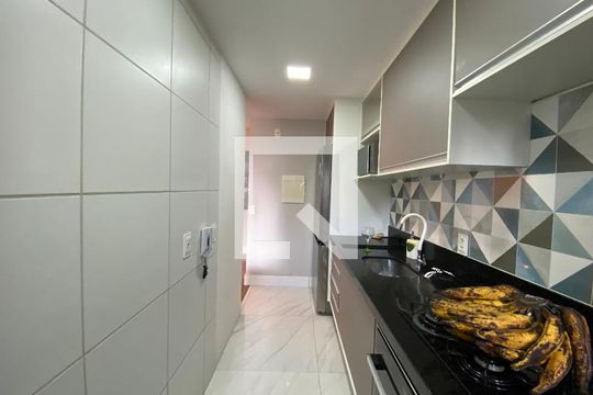 Cozinha e Área de Serviço de apartamento para alugar com 1 quarto, 100m² em Rio Vermelho, Salvador