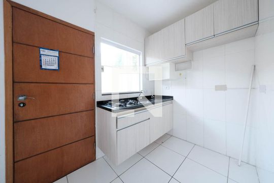 Sala/Cozinha de apartamento à venda com 1 quarto, 32m² em Jardim Maringa, São Paulo