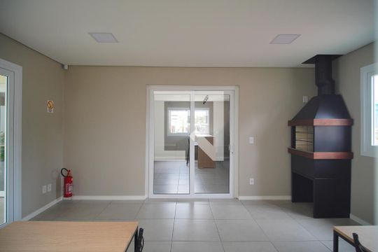 Área comum - Churrasqueira de apartamento à venda com 2 quartos, 57m² em Pátria Nova, Novo Hamburgo