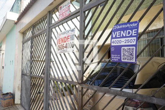 Fachada e Placa de casa à venda com 3 quartos, 145m² em Alto da Mooca, São Paulo