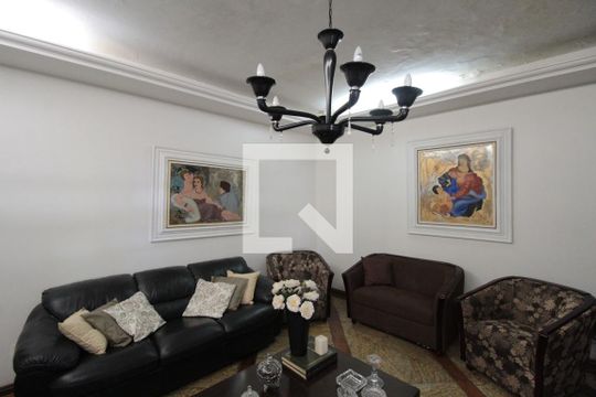Sala de Estar de casa à venda com 5 quartos, 551m² em Engenho Nogueira, Belo Horizonte