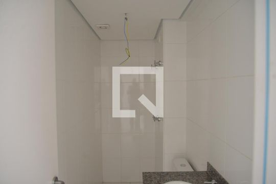 Banheiro Social de apartamento à venda com 3 quartos, 82m² em Parque das Nações, Santo André