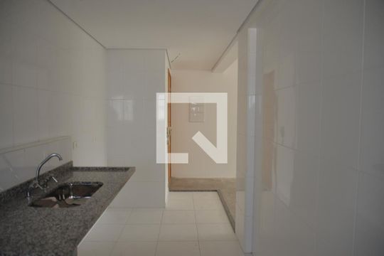 Cozinha de apartamento à venda com 3 quartos, 82m² em Parque das Nações, Santo André