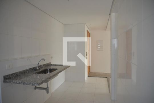 Cozinha de apartamento à venda com 3 quartos, 82m² em Parque das Nações, Santo André