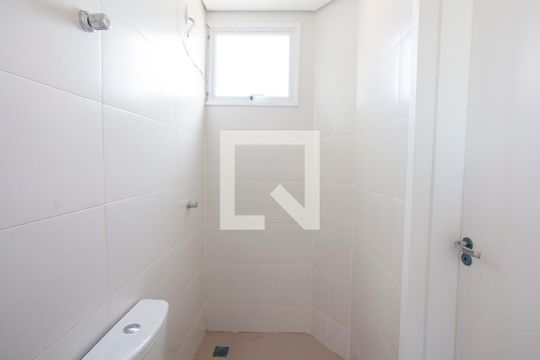 Banheiro Social de apartamento para alugar com 2 quartos, 54m² em Nova Uberlândia, Uberlândia