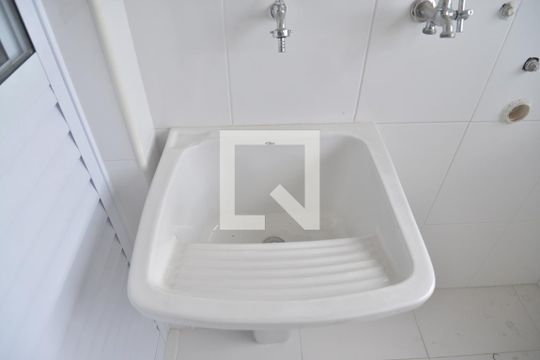 Área de Serviço de apartamento à venda com 3 quartos, 82m² em Parque das Nações, Santo André