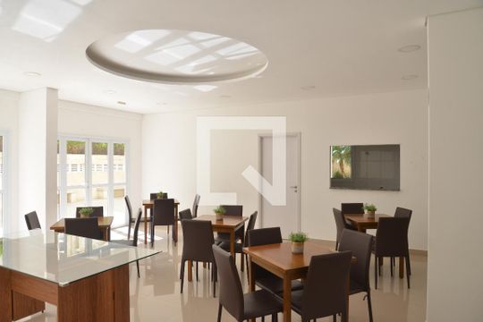 Área comum de apartamento à venda com 3 quartos, 82m² em Parque das Nações, Santo André