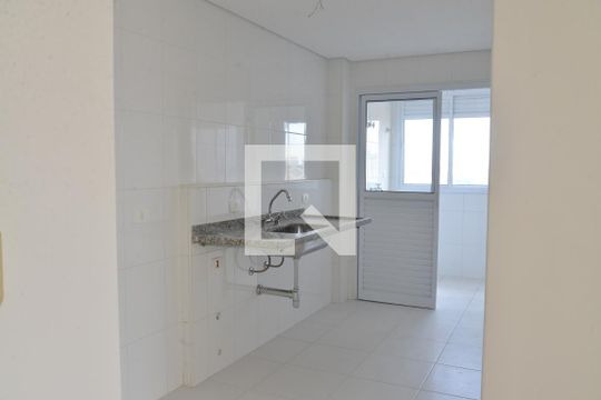 Cozinha de apartamento à venda com 3 quartos, 82m² em Parque das Nações, Santo André