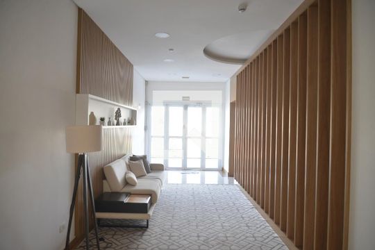 Hall de entrada de apartamento à venda com 3 quartos, 82m² em Parque das Nações, Santo André