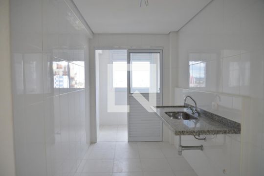 Cozinha de apartamento à venda com 3 quartos, 82m² em Parque das Nações, Santo André