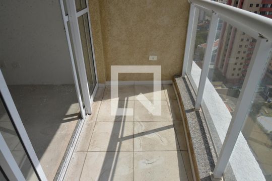 Varanda da Sala de apartamento à venda com 3 quartos, 82m² em Parque das Nações, Santo André