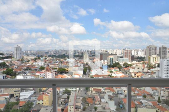 Varanda da Sala de apartamento à venda com 3 quartos, 82m² em Parque das Nações, Santo André