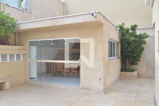 Área comum - Churrasqueira de apartamento à venda com 3 quartos, 82m² em Parque das Nações, Santo André