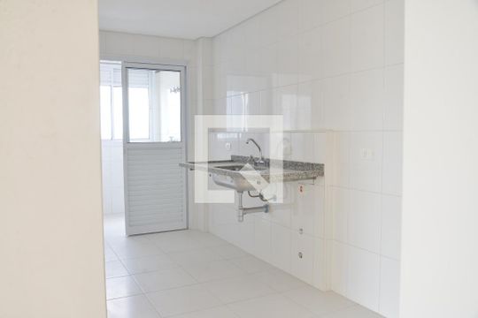 Cozinha de apartamento à venda com 3 quartos, 82m² em Parque das Nações, Santo André