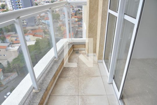 Varanda da Sala de apartamento à venda com 3 quartos, 82m² em Parque das Nações, Santo André
