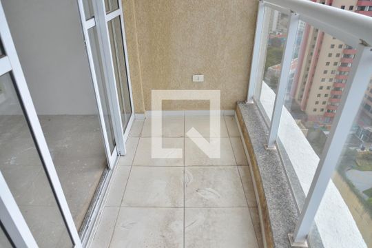 Varanda da Sala de apartamento à venda com 3 quartos, 82m² em Parque das Nações, Santo André