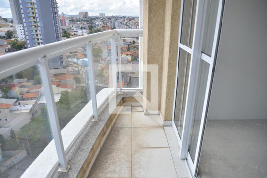 Varanda da Sala de apartamento à venda com 2 quartos, 82m² em Parque das Nações, Santo André