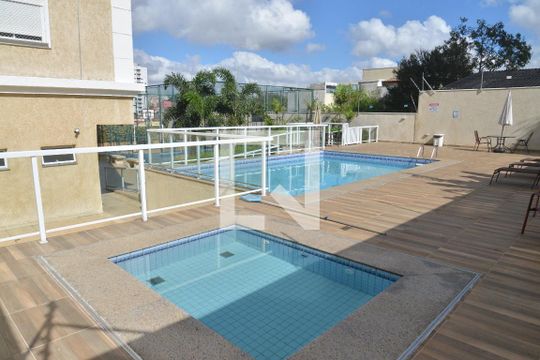 Área comum - Piscina de apartamento à venda com 2 quartos, 82m² em Parque das Nações, Santo André
