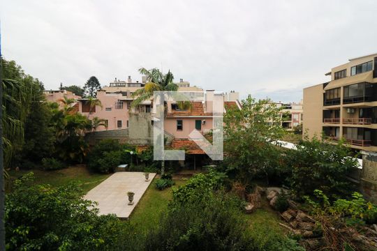 Vista da Suíte 2 de apartamento à venda com 3 quartos, 203m² em Tristeza, Porto Alegre