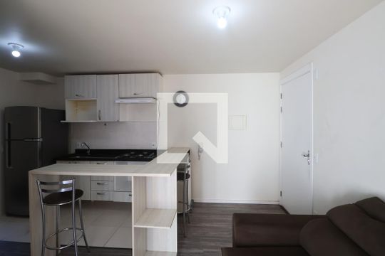 Sala de apartamento à venda com 2 quartos, 53m² em Olaria, Canoas