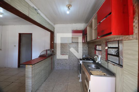 Cozinha de casa à venda com 3 quartos, 210m² em Guajuviras, Canoas
